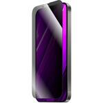 LN-MISS24FGFN36 iPhone 16e/iPhone 14/iPhone 13 ガラスフィルム「GLASS PREMIUM FILM」全面保護 覗き見防止360° MSソリューションズ