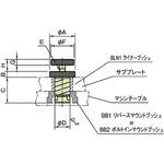 BS1-S・BS1-H フランジシャンク(ノブタイプ)・(クランプレバータイプ) イマオコーポレーション