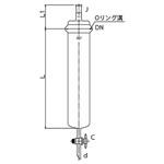 クロマトカラム PTFEコック付 3880シリーズ 旭製作所