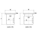平底セパラ反応容器 3022シリーズ 旭製作所