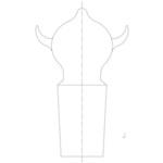 ツノ付玉栓 2244シリーズ 旭製作所