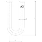 U字カルシウム管 2388シリーズ 旭製作所