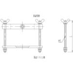 蒸留フラスコ用フランジセット 3490シリーズ 旭製作所