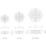 PTFE目皿 3562シリーズ 旭製作所