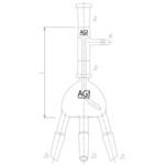 減圧用 分岐管 3本足 3630シリーズ 旭製作所