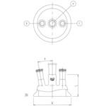 反応容器用カバー 3962シリーズ 旭製作所