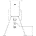 反応容器用架台 3982シリーズ 旭製作所