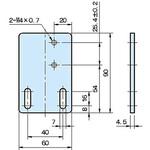 MLDR12-2000 MLDR マルチリミットドッグレール 1個 イマオ ...