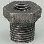 ブッシング 可鍛鋳鉄製管継手(黒) 吉年