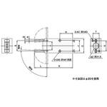エアハンドNHBDSシリーズ(スイングタイプ複動形、180°開仕様) コガネイ