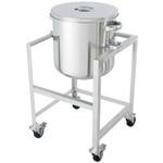 鏡板型ステンレス汎用容器 架台付 DT-ST-ASCシリーズ MONOVATE(日東金属工業)