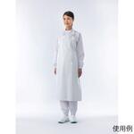 520-80231 耐薬品性エプロンF白 ガードナー