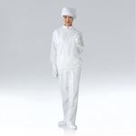 クリーン上着 白 JE268B-01 東洋リントフリー