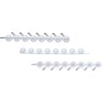 QSP マイクロテストチューブ1.2mL用8連キャップ 847シリーズ QSP