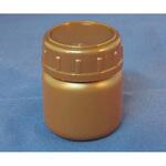 M1-006-02 短型ポリ広口瓶 茶 50ml ニプロン化成工業