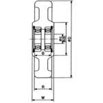 ゴム車輪 130×42】のおすすめ人気ランキング - モノタロウ