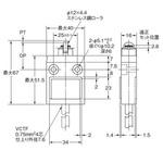 小型リミットスイッチ D4C-□ omron(オムロン)