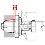 クイック型アンギュラヘッド用フェースミルアーバ 日研工作所