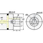 正面オイルホール付高送りカッタ用アーバ 日研工作所