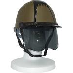 東洋物産工業(株)(トーヨーセフティー)  スモークシールド付きヘルメット ヴェンティープラス つや消しダークキャラメル(マット塗装) トーヨーセフティー x GranGear(グランギア) コラボ商品 No.391F-S-S 東洋物産工業(旧トーヨーセフティー)