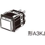 照光押ボタンスイッチ(長方形)(角胴形) A3K omron(オムロン)