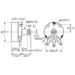 G32X-V2K 単相電力調整器 外部設定ボリウム G3PW 1個 オムロン(omron) 【通販モノタロウ】