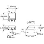 MOS FETリレー DIP4ピン 高容量&低オン抵抗タイプ omron(オムロン)