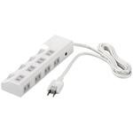 電源タップ 8個口 個別スイッチ4個 BSTAPSDシリーズ BUFFALO(バッファロー)