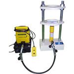電動油圧式試料抜取器 西日本試験機
