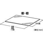透明ガラス板 アズワン