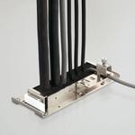 配線孔ケーブルクランプ 配線孔ケーブクランプ 防塵仕様 LAMP(スガツネ)