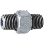 ニップル 可鍛鋳鉄製管継手 白 モノタロウ