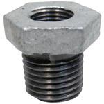 ブッシング 可鍛鋳鉄製管継手(白) モノタロウ