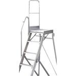 (送料別途)(直送品)TRUSCO 踏み台TDAD用片側開口手すり 高さ900mm TDAD-TK トラスコ中山 ＴＲＵＳＣＯ ＴＤＡＤ用片側開口手すり 高さ