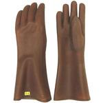 厚手天然ゴム手袋(張り手) こがね プロフィスト21(王子ゴム)