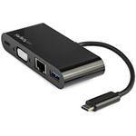 DKT30CVAGPD USB Type-C専用VGA対応マルチポートアダプタ USB PD(60W) USB 3.0規格準拠 GbE対応RJ-45 StarTech.com