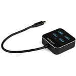 HB31C4AB 4ポートUSB Type-Cハブ USB-C - USB 3.1 Gen 2 ハブ(10Gbps) 4x USB-A StarTech.com
