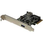PEXUSB311EI 2ポートUSB 3.1(10Gbps)増設PCI Expressインターフェースカード USB Type-A(外部ポート x1/ 内部ポート x1) StarTech.com