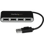 ST4200MINI2 4ポートUSB 2.0ハブ 本体一体型ケーブル付き StarTech.com