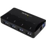 ST53004U1C 4ポート USB3.0ハブ 2.4アンペア急速充電専用ポート x1 搭載 StarTech.com