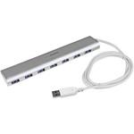ST73007UA USB 3.0ハブ/Type-A 接続/7ポート/7x USB 3.2 Gen 1 Type-A/5Gbps/バスパワー/98cm一体型ケーブル/USB増設用ハブ StarTech.com