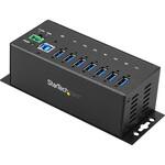 7ポート産業用USB 3.0ハブ ESD(静電放電)機能に対応 StarTech.com