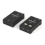 USBエクステンダー/40m/Cat6/Cat5 LANケーブル使用/4ポート USB 2.0ハブ付/電源アダプター付属/Type-A拡張 スプリッター 分配器/USB 延長 リピーター /カテゴリ6/カテゴリ5 ケーブル経由 StarTech.com