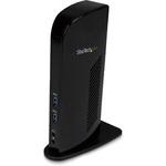 USB3SDOCKHD ドッキングステーション/USB 3.0接続/デュアルモニター/HDMI & DVIまたはVGA/6x USB-Aハブ/ギガビットイーサネット/オーディオ/縦置き型/各種OS対応/USB-A マルチポート 変換アダプター StarTech.com