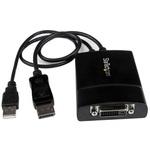 DP2DVID2 DisplayPort - DVIデュアルリンク アクティブ変換アダプタ ディスプレイポート/DP(オス) - DVI - D(メス) 2560x1600 StarTech.com