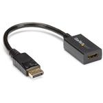 DisplayPort - HDMI 変換アダプタ/DP 1.2 - HDMI ビデオ変換/1080p/ディスプレイポート - HDMI 映像コンバータ/DP - HDMI パッシブアダプタ/ラッチつきDPコネクタ StarTech.com
