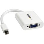 MDP2VGAW Mini DisplayPort - VGA変換アダプタ Mini DP(オス) - VGA(メス) 1920x1200 StarTech.com