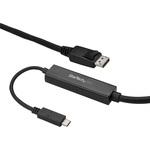 CDP2DPMM3MB USB-C - DisplayPortケーブル 3m 4K/60Hz ブラック StarTech.com