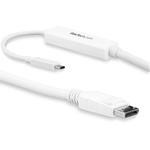 CDP2DPMM3MW USB-C - DisplayPortケーブル 3m 4K/60Hz ホワイト StarTech.com