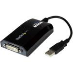USB2DVIPRO2 USB 2.0 - DVIディスプレイ変換アダプタ MAC対応 USB 2.0 A(オス) - DVI-I(メス) 1920x1200 StarTech.com
